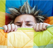student unwilling to get up in the morning